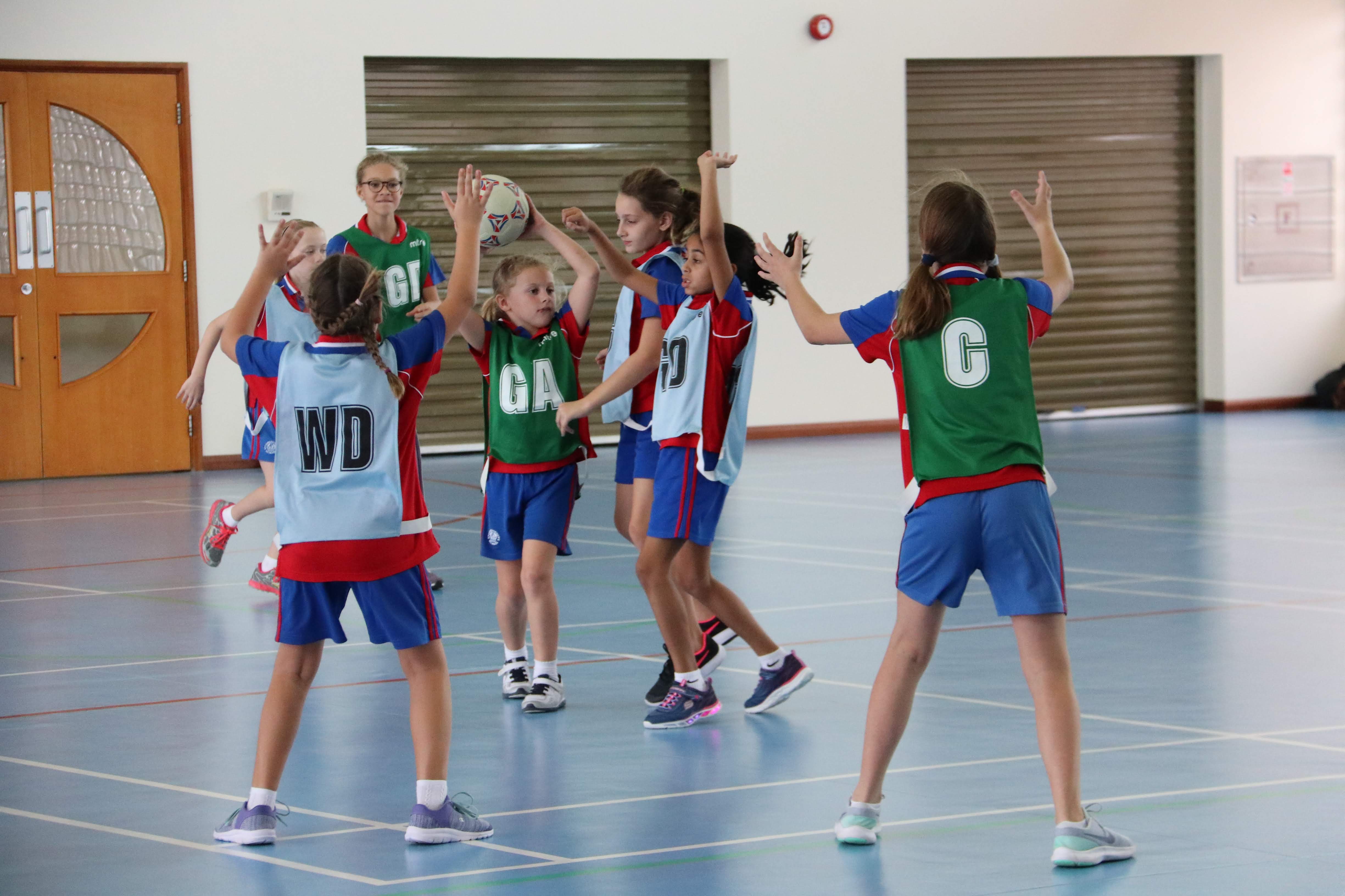 Yr5 Netball - Mark Holness