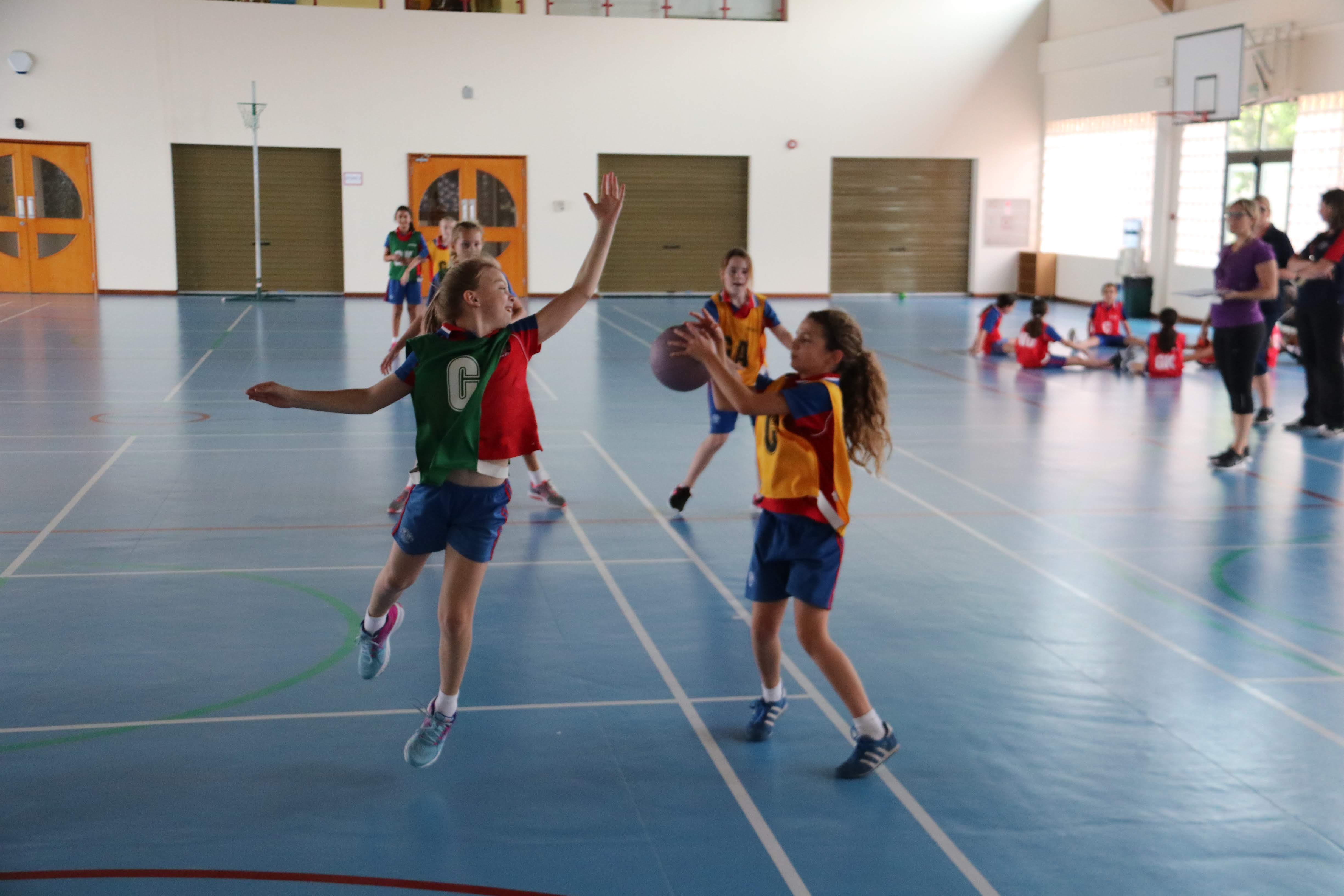 Yr6 Netball - Mark Holness