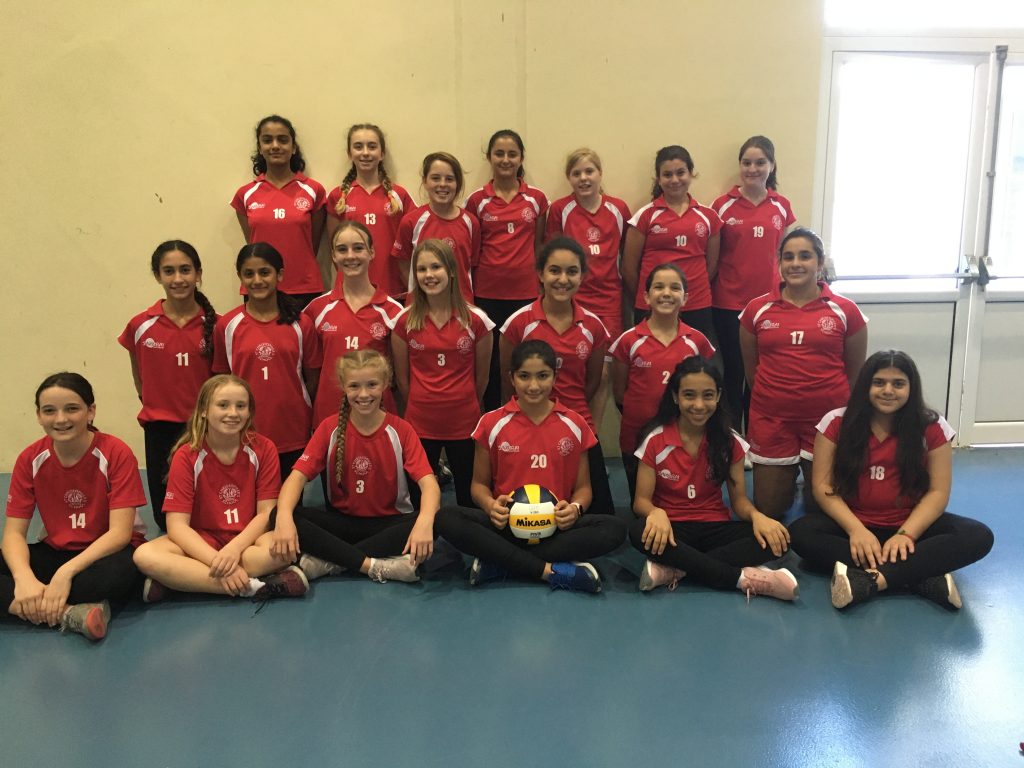 U13 Girls Volleyball Squad - Helen Stewart